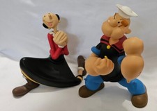 Leblon 1998 Statuette Set Popeye Olive Oyl  KFS Hearst Limited ED  / 999 