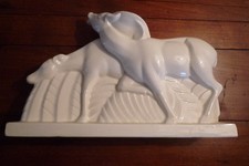 Ancien craquelé art deco