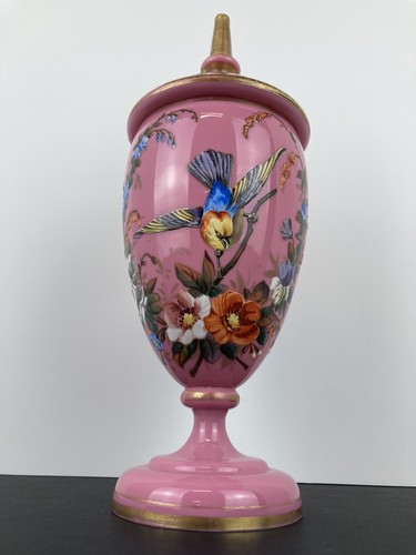 Victorian bristol pink opaline - victorian,