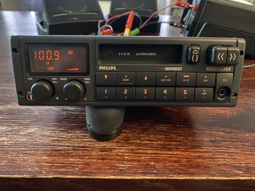 Autoradio poste 2x6w renault - 2x6w,