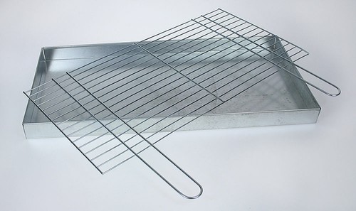 Cendrier 70x50 avec grille - grille, de