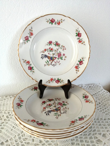 Anciennes assiettes creuses - 6,