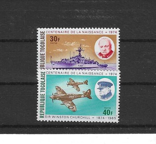 Togo 824 825 neuf sans - togo, 824/825