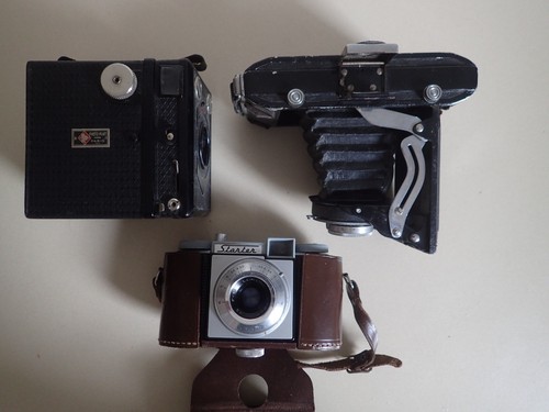 Lot ancien appareil photos - lot,