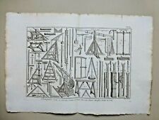 30 Planches CHARPENTE Panckoucke -ENCYCLOPEDIE DIDEROT et D'ALEMBERT 1783/93    