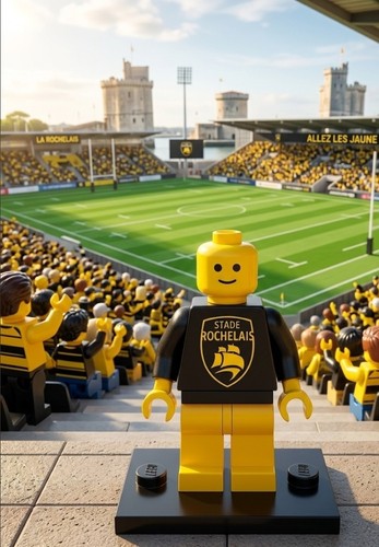 Figurine supporter rugby - figurine,