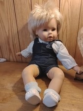 Blonde Boy Baby Doll