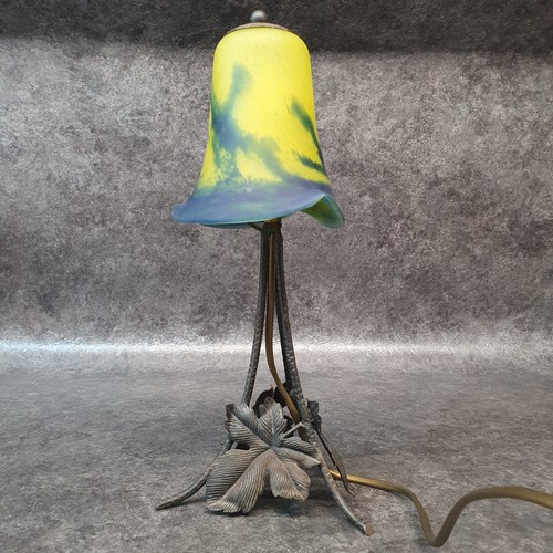 Lampe bureau fer - en, forgé