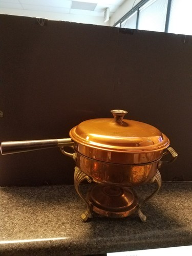 Vintage large chafing pan - large,