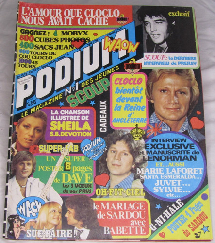 Magazine podium claude - magazine,