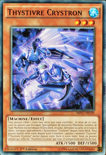 Carte mp17 fr139 - carte, yu-gi-oh