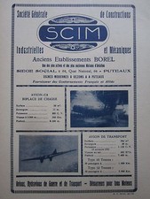 1923 PUB SCIM BOREL BEZONS