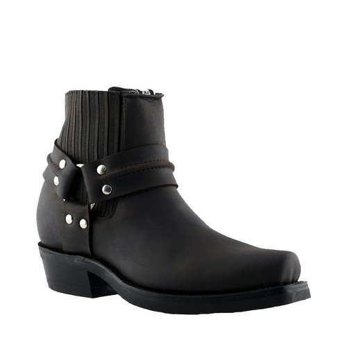 Bottes cowboy biker grinders - bottes,