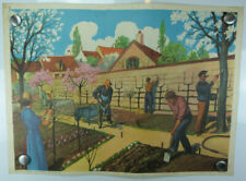 Antique Poster, School Speech Boards, NIGHTINGALE #3 - 4, # 2.