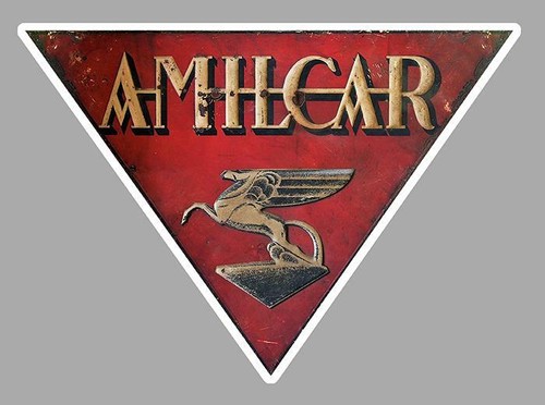 Amilcar sticker vinyle - sticker, laminé