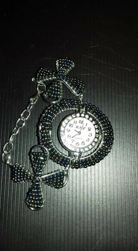 Bracelet montre femme noir - bracelet,