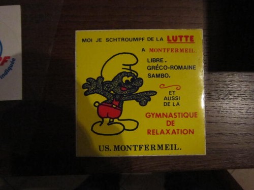 Autocollant schtroumpf moi - autocollant,