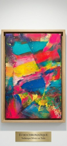 Peinture abstraite hernandez - abstraite,