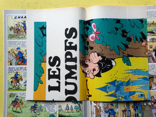Poster les schtroumpfs - les,