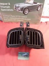 Triumph Tr4 4a dash Duct and grilles complete original X2 