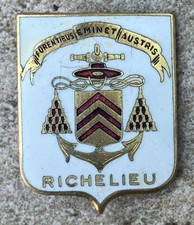 RICHELIEU, line building, grainy back, address on the left