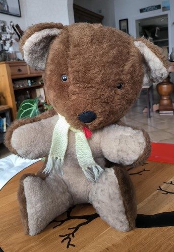 Doudou peluche ancienne - peluche,