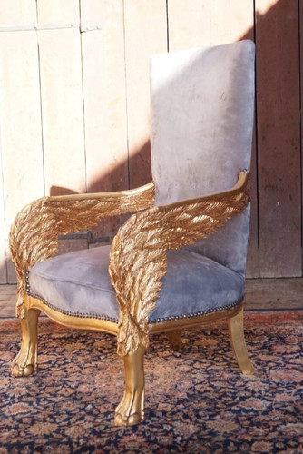 Très imposant fauteuil style - imposant,