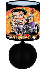 Lampe de chevet en Céramique noir Personnage Betty Boop.