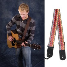 Sangle de guitare réglable colorée, accessoires de remplacement pour Ukulele