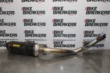 12-14 BMW S1000RR AKRAPOVIC EXHAUST PIPE MUFFLER SLIP ON CAN SILENCER BB204