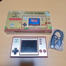 Game Watch Super Mario Bros Nintendo