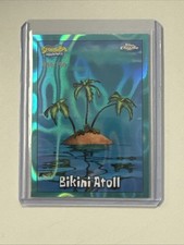 2025 Topps Chrome SpongeBob Bikini Atoll Aqua Lava /199 