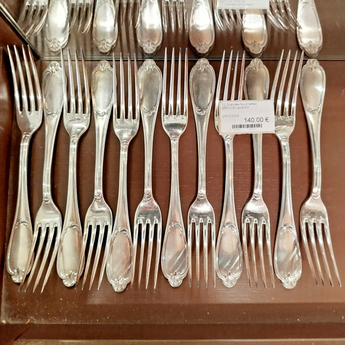 Ercuis lot fourchettes - 12,