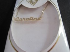 Collier chaine prénom