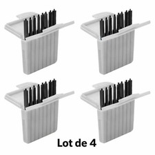 Lot de 4 boîtes filtres