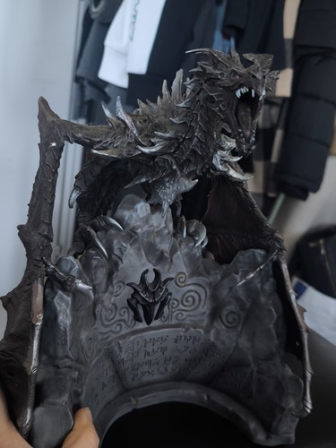 Statue dragon avec support - dragon,