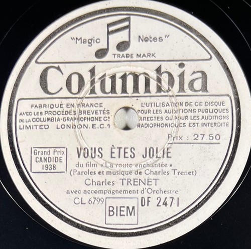 Charles trenet vous êtes - charles,