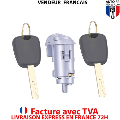Barillet porte 2 x clés - barillet, de