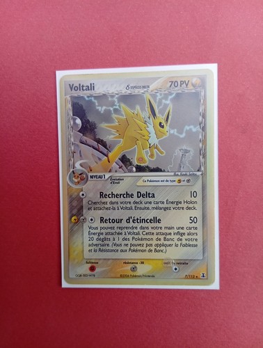 Carte pokémon voltali - voltali, 7/113