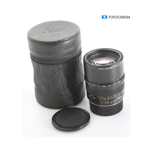 Leica apo summicron - leica, 2,0/75