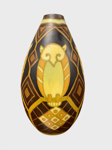 Charles catteau vase - -,