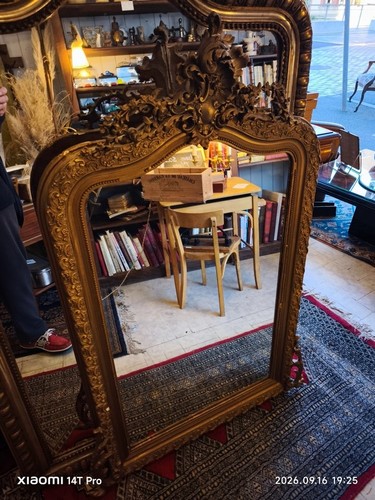 Grand miroir cheminée a - grand,