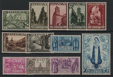 BELGIQUE YVERT N° 363 / 374 "