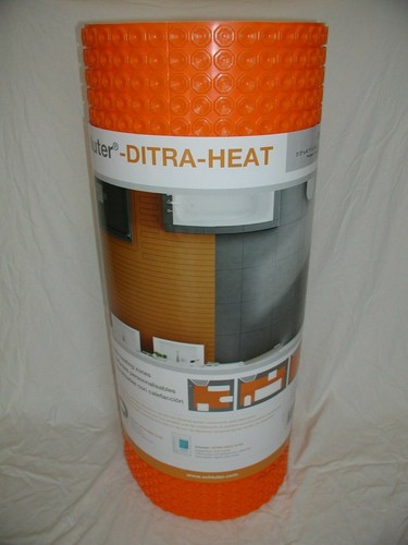 Schluter ditra heat membrane - heat,