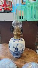 Lampe à pétrole Delft Blue