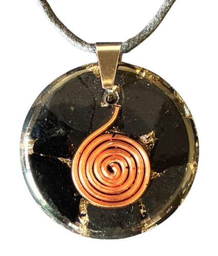 Pendentif orgonite pure - pendentif,