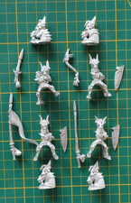 Warhammer Old world : 4 princes dragon de Caledor ( haut elfe / high elf)