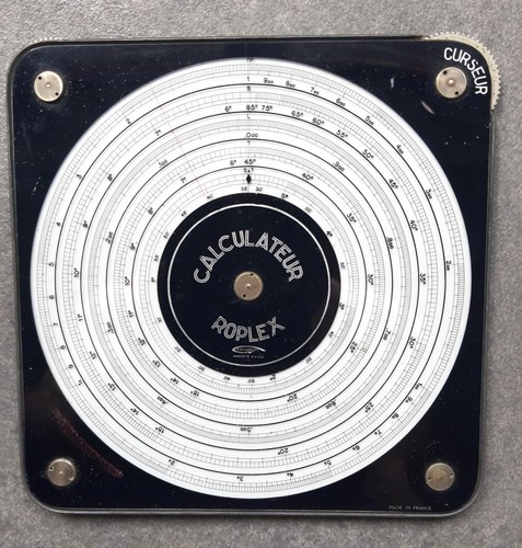 Regle calcul circulaire - ,