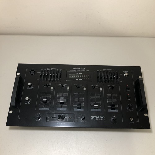 Radio shack band equalizer - 7,