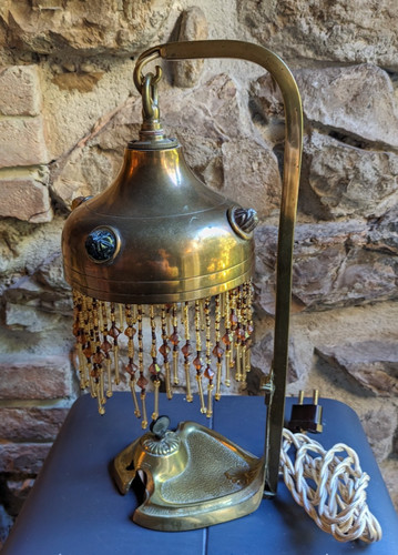 Lampe art déco électrique - lampe,